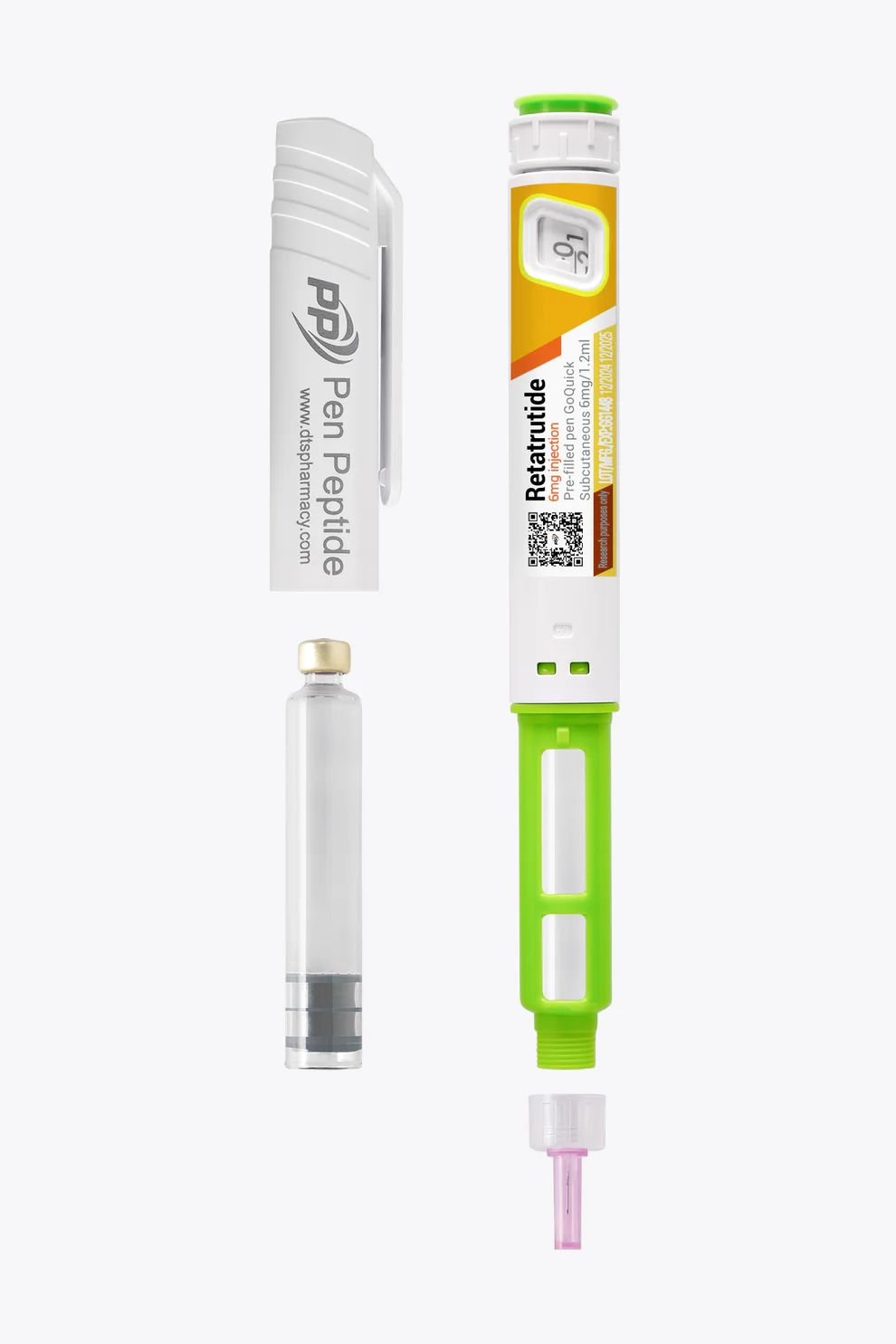 Купить Retatrutide (Ретатрутид) 6mg/12mg – для снижения веса и лечения диабета 2 типа